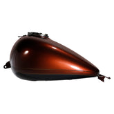 HR3 Auburn Sunglo & Black Hole With Rich Bourbon Fuel Gas Tank For 2008-2023 Harley Touring Models