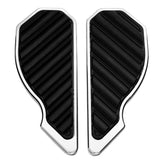 Tour Ease Chrome Black Passenger Floorboards Footboard Kit Fit For Harley Touring Softail