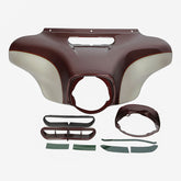 HR3 Twisted Cherry / Silver Fortune Outer Batwing Fairing Cowl Upper 2018 ULTRA CLASSIC (FLHTCU )