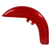 HR3 Wicked Red Motorcycle 18" Wide Tire Front Mudguard Fender Harley Touring Models (2014-2023)