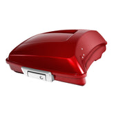 HR3 Wicked Red 5.5" Razor Style Touring Trunk Luggage For 14-24 Harley Touring