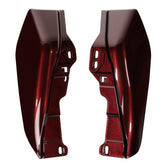 HR3 Twisted Cherry Mid-Frame Air Deflectors For Harley Touring and Trike Models 09-24