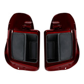 HR3 Twisted Cherry Vented Lower Fairing Kit With 6.5" Speaker Pods For Harley Touring models 2014-2024