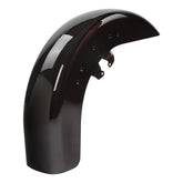HR3 Black Forest Motorcycle 18" Wide Tire Front Mudguard Fender For Harley Touring Models 2014-2023