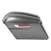 HR3 Industrial Gray Hard Saddlebags Harley Hard Bags (Regular) For 14-23 Harley Touring