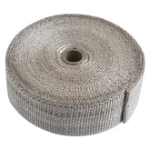 Custom Chrome 2" x 50' Fibreglass Exhaust Manifold Header Pipe Heat Wrap Thermal Tan Tape Roll