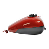 HR3 Pearl Red & Dark Alloy Fuel Gas Tank For 2008-2023 Harley Touring Models
