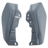 HR3 Gunship Gray Mid Frame Air Heat Deflectors For Harley Touring and Trike Models 09-24