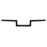 Jammer Gloss Black 1" Fat 4 - Rise 60's Handlebar Without Indent Fit For Harley 1" Clamp