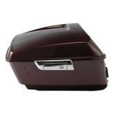 HR3 Twisted Cherry 2018RGU King Size Touring Trunk Luggage with Speaker Cut Outs For 14-24 Harley Touring