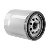 MotorFactory Chrome Oil Filter Fit For Harley Big Twins Models 1999-UP