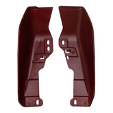 HR3 Black Forest & Wineberry Mid Frame Air Heat Deflectors For Harley Touring and Trike Models 09-24