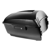 HR3 Black Earth Fade King Size Touring Trunk Luggage with Speaker Cut Outs For 14-24 Harley Touring
