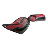 C.C. RIDER Indian Scout 2 Piece 2 Up Seat Driver Passenger Seat With Backrest For Indian Scout Sixty 100th Aniversary Scout ABS, 2015-2024