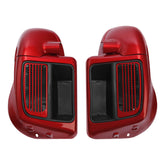 HR3 Wicked Red Vented Lower Fairing Kit FOR Harley Touring Models 2014-2023 (Fits water cooled models)