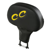 C.C. RIDER Touring Seat Driver Passenger Seat With Backrest For Harley CVO Road Glide Electra Glide Street Glide Road King, Black Yellow, 2014-Later