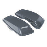HR3 Gunship Gray Hard Saddlebag Lids Fit For Street Glide 2022 FLHX