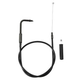 Custom Chrome 75CM Black Vinyl Throttle Cable Fits For Harley Softail FLST 1996-06 FXST 99-06