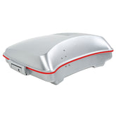 HR3 Patriotic Red White And Blue 5.5" Razor Style Touring Trunk Luggage For 14-24 Harley Touring