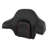 C.C. RIDER King Passenger Backrest King Touring Trunk Backrest Boosted For Touring Road Glide Electra Glide Street Glide Road King, 2014-2025