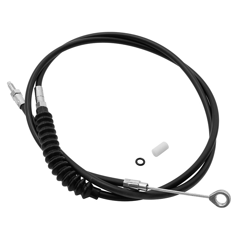 Custom Chrome 154CM Black Vinyl 60.6 Clutch Cable Fits For