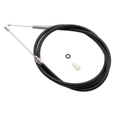 Custom Chrome 143CM Black Vinyl 56.3" Clutch Cable Fit For Harley Dyna Low Rider FXS 1977-1984