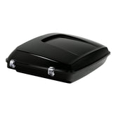 HR3 Black Earth & Vivid Black 5.5" Razor Style Touring Trunk Luggage For 14-24 Harley Touring