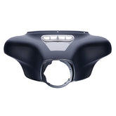 HR3 Charred Steel & Lightning Silver Outer Batwing Fairing Cowl Upper