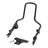 Sissy Bar Upright Detachable Sissy Bar Passenger Backrest For Harley Touring Street Glide Road King, 2009-Later