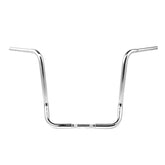 Santee 19" Rise Dresser Handlebar 1.25"Ape Hanger Bar Matte Black Chrome Fit For Harley Touring 82+