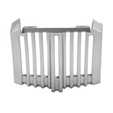 HR3 Silver / Black Honeycomb Fade Harley Oil Cooler Cover For Harley Touring 2017-2023