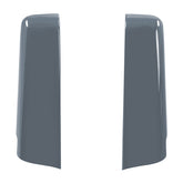 HR3 Gunship Gray Saddlebag Filler Strips For Harley Touring Models 14-24