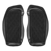 C.C. RIDER Saddlebag Lid Covers Diamond Stitching Protect Saddlebags For Harley Touring CVO Street Glide CVO Road Glide 2023-2025