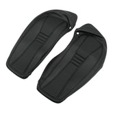 C.C. RIDER Saddlebag Lid Covers Black Carbon Fibers Protect Saddlebags For Harley Touring CVO Street Glide CVO Road Glide 2023-2025