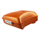 HR3 Amber Whiskey 2014SG 10.7" Chopped Style Touring Trunk Luggage For Harley Touring 2014-2024