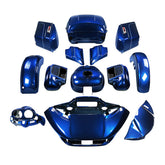 HR3 Superior Blue 2016RGU Complete Body Fairing Kit For Harley Road Glide Limited FLTRK 15-23