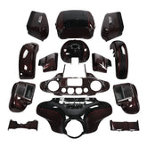 HR3 Midnight Crimson / Vivid Black 2022UL Complete Body Fairing Kit For Harley Ultra Limited FLHTK 14-23
