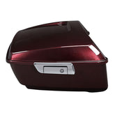 HR3 Twisted Cherry 13.7" King Size Touring Trunk Luggage For 14-24 Harley Touring