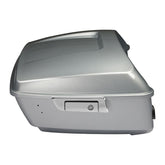 HR3 Brilliant Silver Pearl 2015SGS King Size Touring Trunk Luggage with Speaker Cut Outs For 14-24 Harley Touring