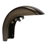 HR3 River Rock Gray Motorcycle 18" Wide Tire Front Mudguard Fender For Harley Touring Models 2014-2023