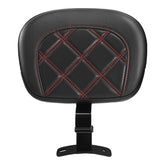 C.C. RIDER Rider Backrest Driver Backrest Pad For Harley Touring CVO Street Glide Road Glide Electra Glide Road King, 2009-2023