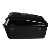 Custom Chrome 10.7" Chopped Touring Trunk Fit For Harley Touring road gilde king '93-'13