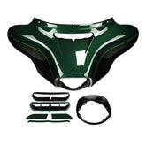 HR3 Deep Jade Pearl / Vivid Black Pearl Outer Batwing Fairing Cowl Upper 2015 ELECTRA GLIDE ULTRA LIMITED (FLHTK)
