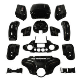 HR3 Black Quartz 2016UL Complete Body Fairing Kit For Harley Ultra Limited FLHTK 14-23
