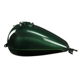 HR3 Deep Jade Pearl / Vivid Black Fuel Gas Tank For 2008-2023 Harley Touring Models