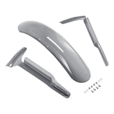 Custom Chrome Heavy-Duty Iron Front Mudguard Fender Fit for Harley Low Rider S FXLRS 2020-2026 & Low Rider ST FXLRST 2022-2026 (Billiard Gray)