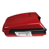 HR3 Billiard Red / Vivid Black 2021RGS 5.5" Razor Style Touring Trunk Luggage For 14-24 Touring
