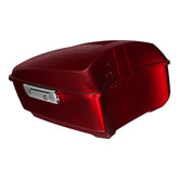 HR3 Velocity Red Sunglo 2017S 13.7" King Size Touring Trunk Luggage For 14-24 Harley Touring