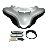 HR3 Brilliant Silver Pearl /Vivid Black Outer Batwing Fairing Cowl Upper 2015 ELECTRA GLIDE ULTRA LIMITED(FLHTK)