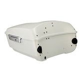 HR3 Bonneville salt denim King Size Touring Trunk Luggage with Speaker Cut Outs For 14-24 Harley Touring